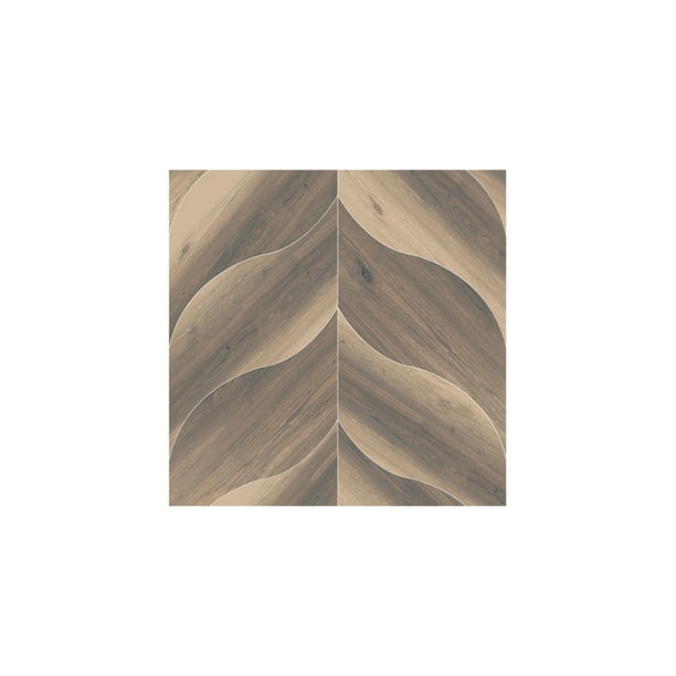 Monstrate Calcomanía autoadhesiva de grano de para suelo, pegatinas de suelo modernas resistentes al desgaste de PVC, para sala de estar, cocina, Decoración del hogar Tipo8 Monstrate HA064312-08