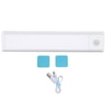 thumbnail image 2 of LED Under Cabinet Lights, Motion Sensor Under Counter Closet Lighting,  Rechargeable Light Strip, 3 Color,  Design for Wine Cabinet Shoe Cabinet Kitchen Cupboard, 2 of 8