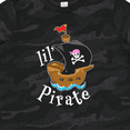 thumbnail image 4 of Inktastic Lil' Pirate Pirate Ship, Pink Bandana Boys or Girls Toddler T-Shirt, 4 of 5
