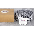 thumbnail image 3 of Soimoi 40Pcs Illusion Print Precut Fabrics Strips Roll Up 1.5x42 inches Cotton Jelly Rolls For Quilting - White & Black, 3 of 9