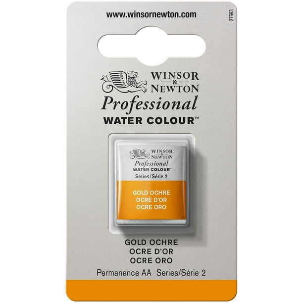 Winsor & Newton Pintura Profesional A La Acuarela Media Cápsula Ocre Dorado