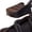 Coffee, variant on Men's Winter Warm Lace Up Casual Shoes Fleece Lined Slip On Sneakers Waterproof Non Slip Walking Running Shoes Black Size 10.5