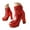 Red, variant on Women's Goth Ankle Boots Platform Chunky High Heel Round Toe Side Zipper Buckle Strap Boots