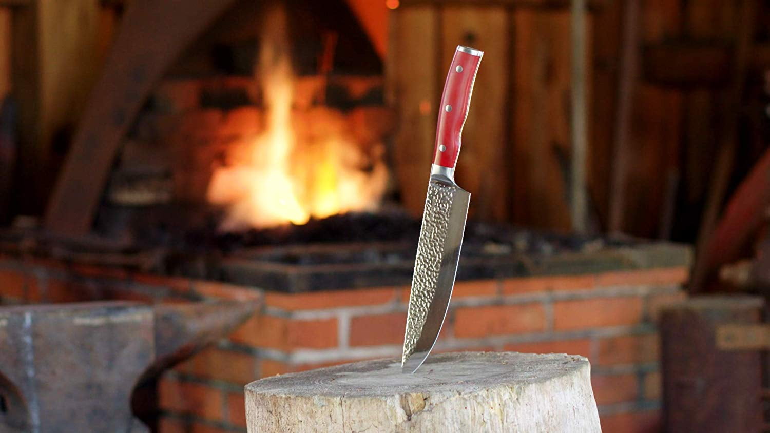 Forged in Fire 2 Pieces Chef Knife Set, As Seen on TV 