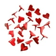 thumbnail image 2 of 200 Uds. de Mini clavos de Metal, artesanías decorativas, sujetadores de papel con forma de amor para álbum de recortes, suministros para proyectos de , Rojo Sunnimix Sujetadores de papel, 2 of 8