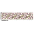 thumbnail image 3 of Ambesonne Abstract Floral Fabric by the Yard Upholstery, Retro Garden Bloom, 2 Yards, Ivory and Multicolor, 3 of 5