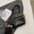 thumbnail image 4 of Bolso de pecho para mujer, bolso de mano para playa, viaje, media luna, diario, calle, para mujer (negro), 4 of 6