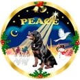 thumbnail image 2 of CafePress - Xmassunrise/Rottweiler Throw Blanket - Soft Fleece Throw Blanket, 50"x60" Stadium Blanket, 2 of 5