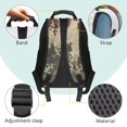 thumbnail image 6 of KUIFORTI Duck Brown Camo Boys Backpack Kids School Bag Large Capacity Bookbag with Side Pockets Adjustable Straps Lightweight Back to School Supplies, 6 of 7