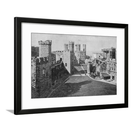  Carnavon Castle 1903 Framed  Print Wall Art  By Chester 