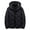 Black, variant on Brondbend Mens Winter Coats Man Jacket Hooded Long Sleeved Zipper Pocket Outerwear Solid Color Warm Jacket Loose Fit Holiday Tops Black