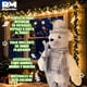 thumbnail image 5 of Figura Decoración Oso Polar Muñeco De Pie 51 cm Plateado, 5 of 6