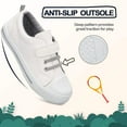 thumbnail image 7 of Kushyshoo Kid Canvas Shoes Casual White Children Sneaker Size 6 Toddler Girls, 7 of 7