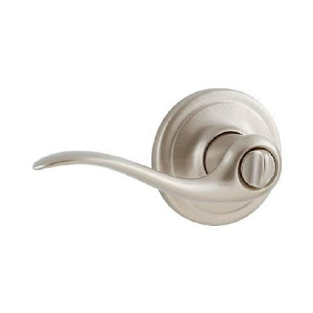 Kwikset 730TNL 15 CP Signature Satin Nickel Universal Tustin Privacy Lever