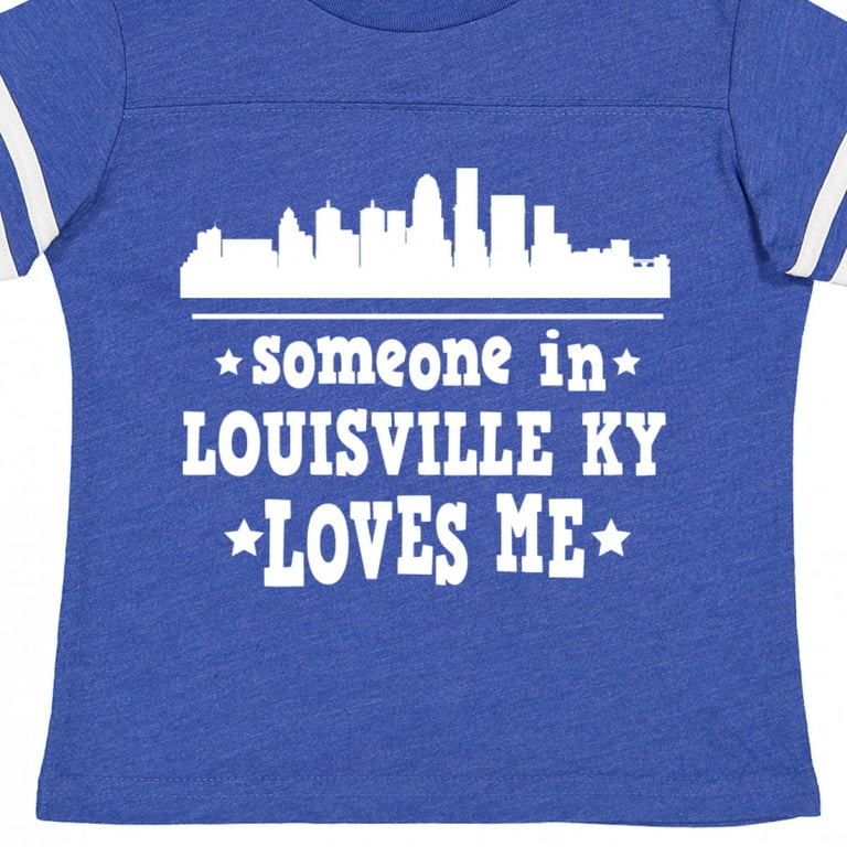 Inktastic Toddler Boy's Louisville Kentucky Someone Loves Me Gift