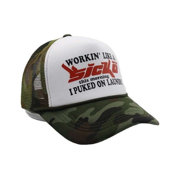 Gorra de béisbol Sickos Anime Hat Ian Connor para hombre