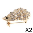 thumbnail image 1 of Conjunto de 6 Prendedores con Figuras de Animales Salvador Acabado en Oro 2 piezas, 1 of 10
