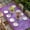 Red, variant on Boho Floral Table Cloths for 4 Foot Rectangle Tables, Purple Flowers Vintage Bohemian Watercolor Patio Waterproof Elastic Fitted Tablecloths, Washable Rectangular Table Cover for Camping