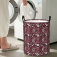 thumbnail image 4 of Goofa Daisies Flowers Printed Circular Hamper,Laundry Basket with Handles,Storage Baskets Foldable,Large Capacity Laundry Hamper-Medium, 4 of 8