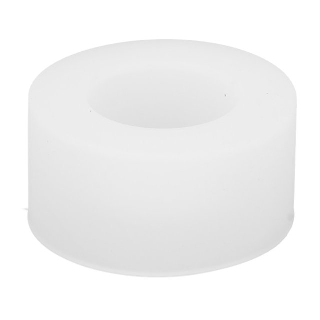 Molde de silicona para velas, redondo, reutilizable, evita la deformación, moldes 3D para hacer velas de aromaterapia.