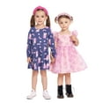 thumbnail image 6 of Peppa Pig Toddler Girls' Print Dress with Puff Sleeves, Sizes 12M-5T, 6 of 7