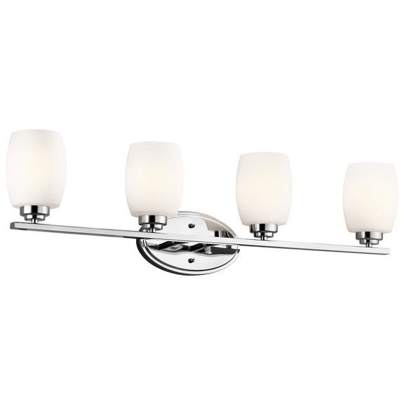 Kichler Lighting Eileen Collection 4-light Chrome LED Bath/Vanity Light