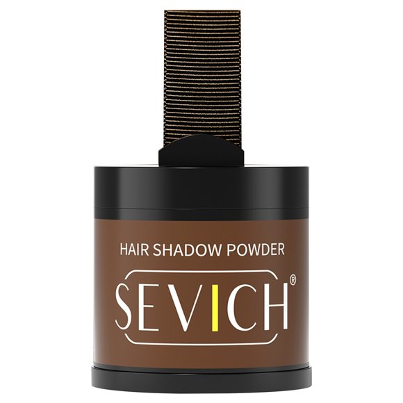 Stive Hairline Stive Hairline Powder 10G with Brush - 48H Sweatproof Root Touch up for Bald Spots, 5 Natural Shades (Black to Ash Brown), Vegan & Travel-Friendly