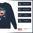 thumbnail image 6 of NASA Space Explorer Long Sleeve T-shirt Universe Astronaut Galaxy Planet Saturn, 6 of 7
