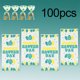 thumbnail image 4 of Contenedores de almacenamiento, bolsas de plástico transparente para dulces, decoración de huevos de conejo, bolsas de plástico OPP para dulces, bolsas de plástico para regalo, 4 of 7