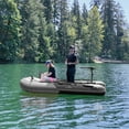 thumbnail image 6 of ALEKO Inflatable Fishing Boat with Aluminum Floor 10.5 ft Light and Dark Gray, 6 of 10