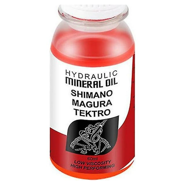 Aceite Mineral para frenos de bicicleta de 60ml, lubricante para frenos de disco hidráulico con capacidad suficiente de 60ml para Shimano Magura Tektro Mountain Bike Hy