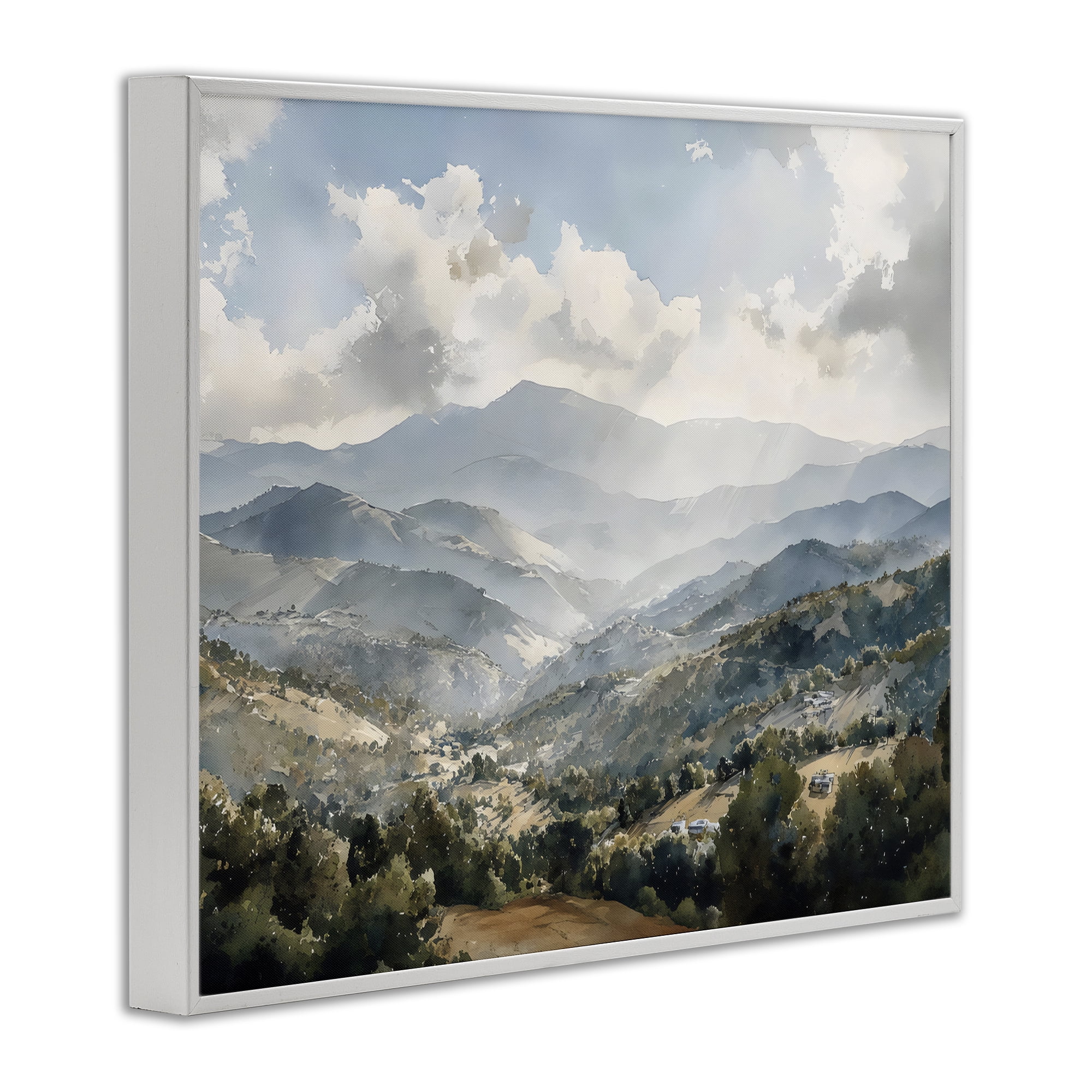 Stupell Industries Everything Under The Sun White Framed Giclee Art, design by Franklyn Gregory