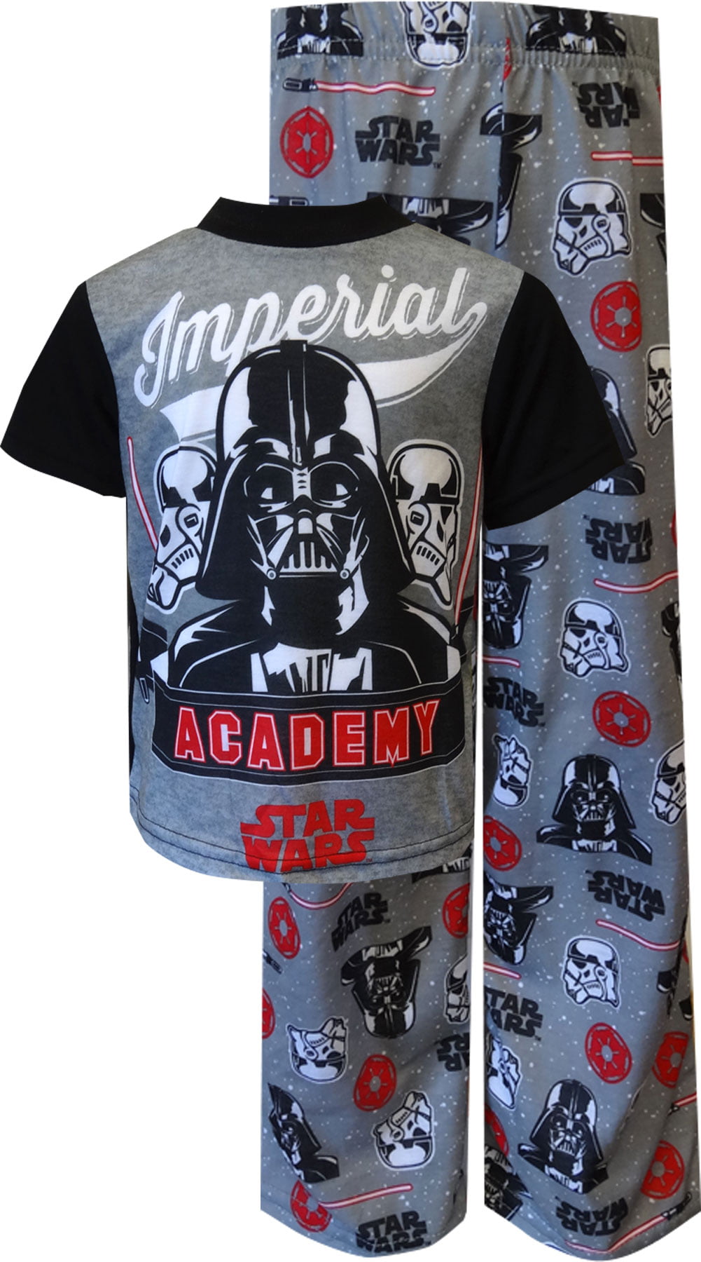 New Star Wars Pajama 3Pc Set Shirt Sleepwear Pant Underwear Imperial Darth Vader