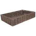 thumbnail image 6 of PTOOTP 1Pc Beige Woven Storage Basket Household Sundries Organizer, 6 of 8