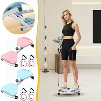 Waist Twister Boards, Waist Twisting Machine with 300 lbs Weight Capacity, Ab Waist Twist Board for Women Men, Noiseless Home Gym Exercise Equipment Blue