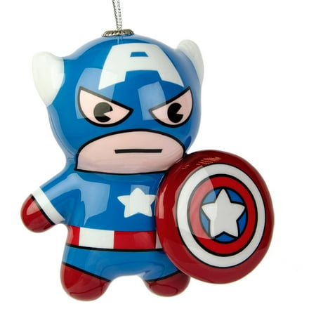 ornaments christmas hallmark decoupage Marvel Ornament Captain Kawaii America Decoupage Hallmark