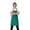 Kelly Green, variant on DOVACKA Unisex Heavy Duty Butcher Apron, Waterproof Bib Apron for Meat Processing