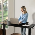 thumbnail image 6 of CONCETTA Electric Height Adjustable Desk, 63"x24" Ergonomic Sit Stand Workstation, One-Touch Lift Home Office Desk, Black, 6 of 9