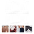 thumbnail image 2 of MasteelfCA 2 Bags Plastic Tag Fastener Label Security Loops Clothing Tag Snap Locks, 2 of 7
