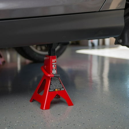 Torin Big Red T43002a 3 Ton Capacity Double Locking Steel Jack Stands 1 Pair