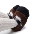 thumbnail image 3 of Biekopu Baby Girls Winter Premium Flats Infant Contrast Color Plush First Walker Crib Shoes for Party, Festival, Baby Shower, 3 of 8