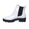 thumbnail image 3 of Botín Elástico Napa Juvenil Mujer Moda Casual Urbana Cómodo Suave Charol Blanco 088D5Q blanco 23 Incógnita 088D5Q, 3 of 7