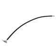 thumbnail image 4 of Unique Bargains 2pcs 60cm Car Tire Valve Connect Air Chuck Inflator Pump Extension Hose Adapter Black, 4 of 6
