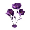 thumbnail image 2 of Grandes flores artificiales, elegantes flores gigantes para bodas, decoración de bodas de altura Púrpura, 2 of 9