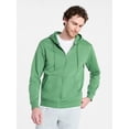 thumbnail image 4 of Athletic Works Men's and Big Men's Fleece Zip Hoodie Sweatshirt, Size S-5XLT, 4 of 6