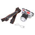 thumbnail image 1 of Linterna frontal LED de largo alcance, recargable y de inducción para aventuras al aire libre, ideal para pescar, 1 of 8
