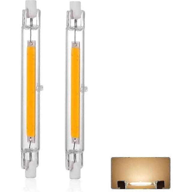 R7s Led Bulb 118mm 30w Dimmable, Warm White 3000k 3000lm, Linear Replace J118 300w Halogen Lamp, 360 26-27s