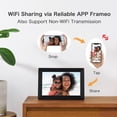 thumbnail image 3 of Marco digital Frameo WiFi 10.1" 1280x800 IPS táctil, 3 of 8