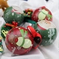 thumbnail image 4 of Christmas Theme Storage Box 7Cm Green Tinplate Case Hanging Ornament 4Pcs, 4 of 5