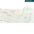 thumbnail image 2 of PAVILIA Premium Chevron Sherpa Blanket Twin Size | Soft Reversible Latte Fleece Blanket Throw | Plush, Fuzzy Throw for Bed, TV Blanket| Lightweight Microfiber, 60x80 Inches, 2 of 7